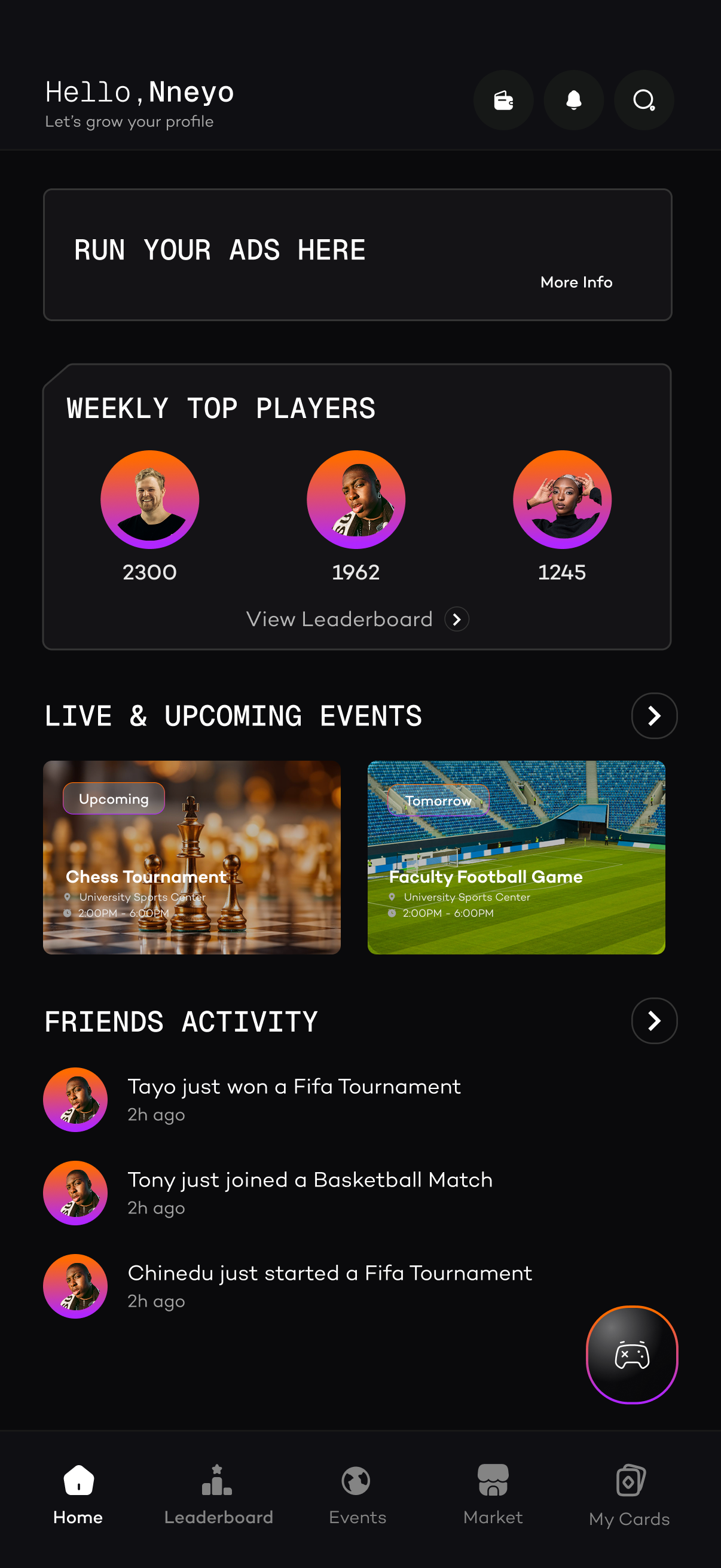 App Dashboard